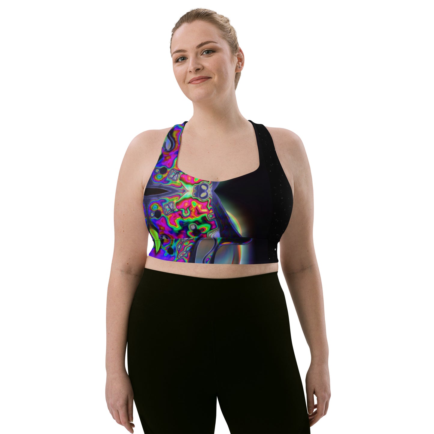 Mushroom Longline sports bra