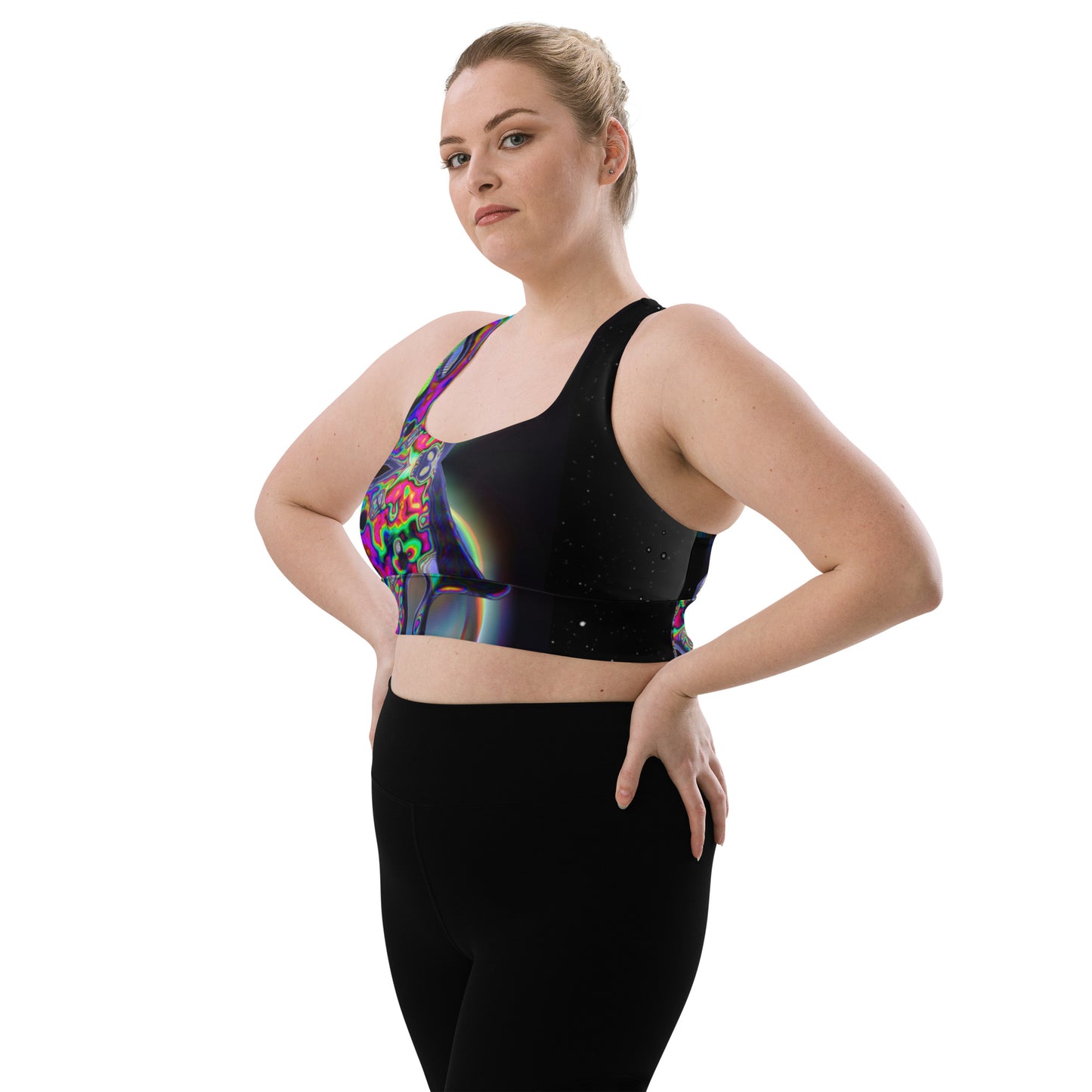 Mushroom Longline sports bra