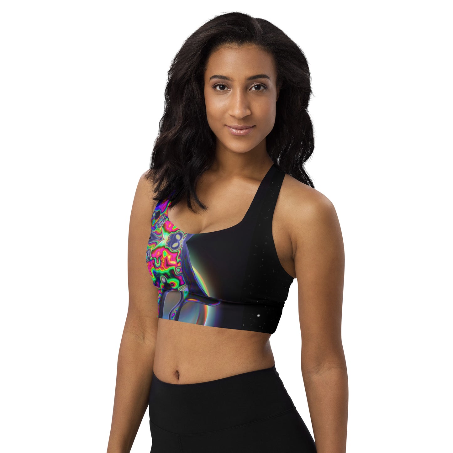 Mushroom Longline sports bra