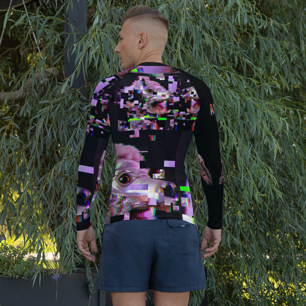POODLE Alien Cyborg Men's Rash Guard