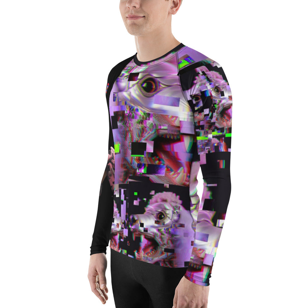 POODLE Alien Cyborg Men's Rash Guard