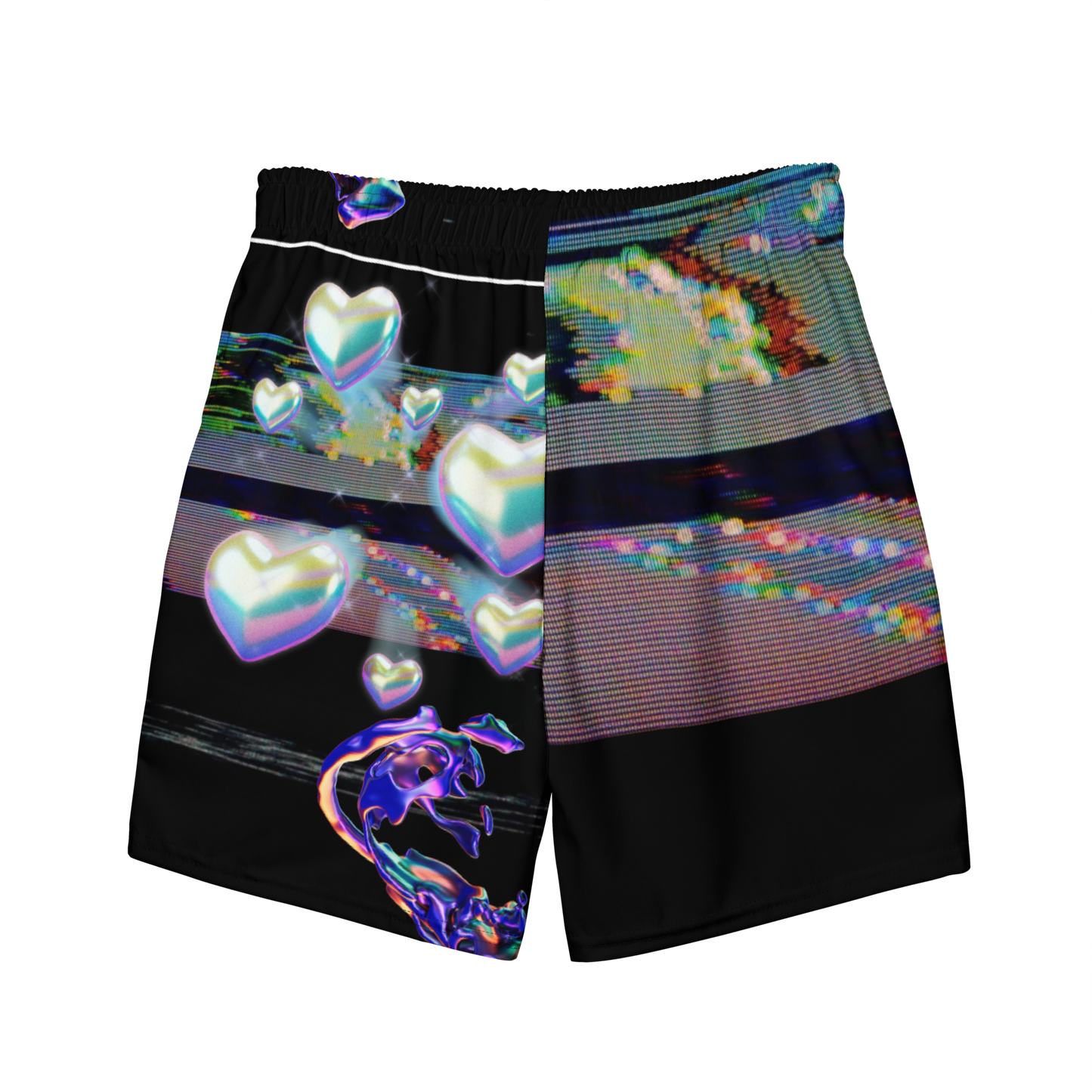 Wicked Games Neon Eros Men's Swim Trunks