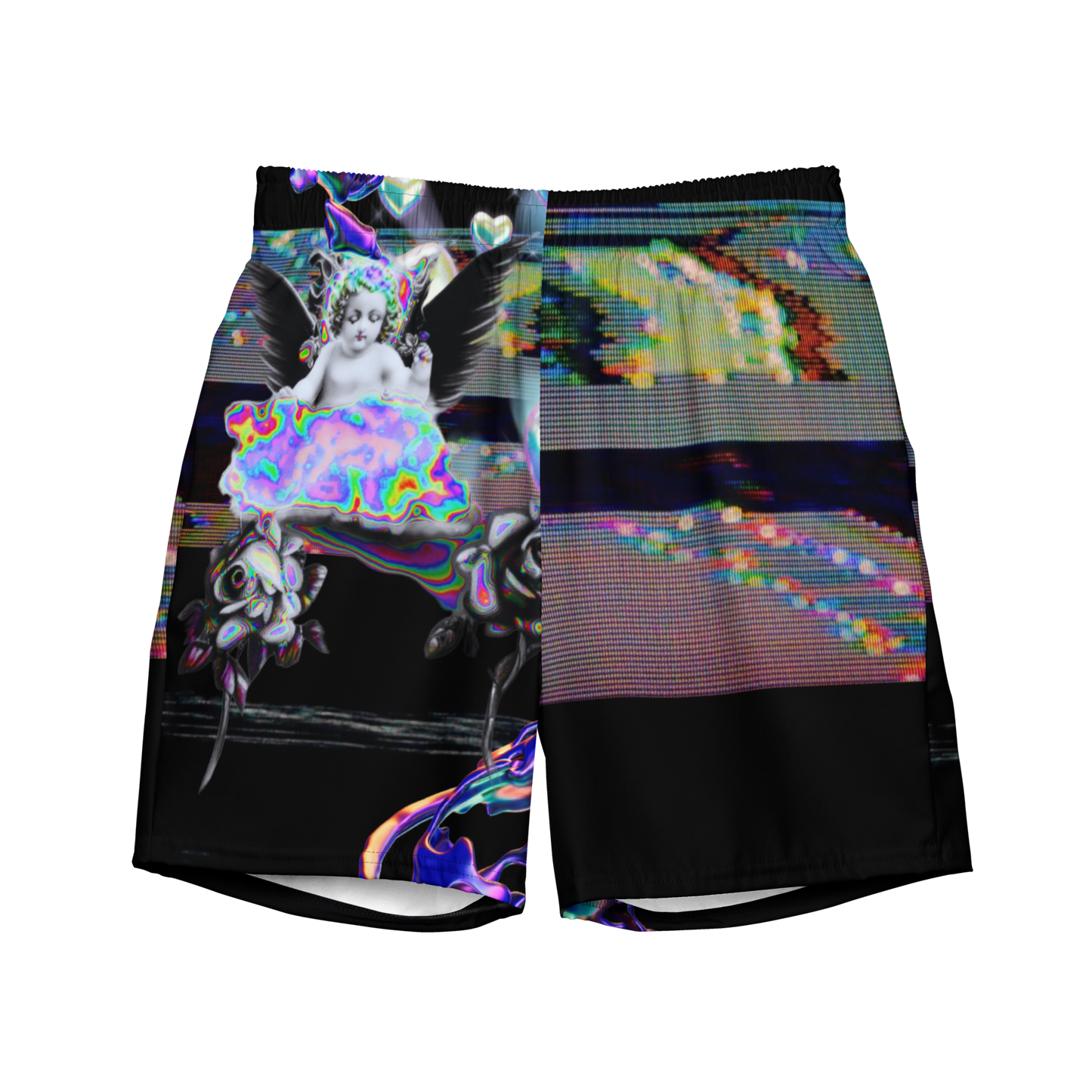Wicked Games Neon Eros Men's Swim Trunks