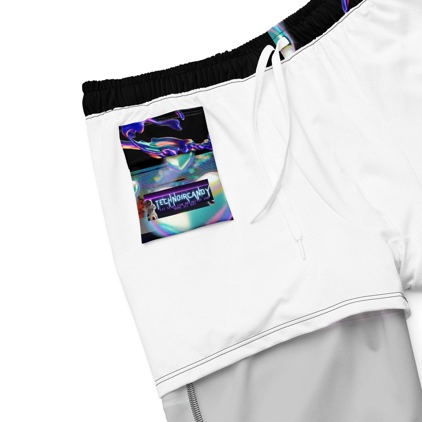 Wicked Games Neon Eros Men's Swim Trunks