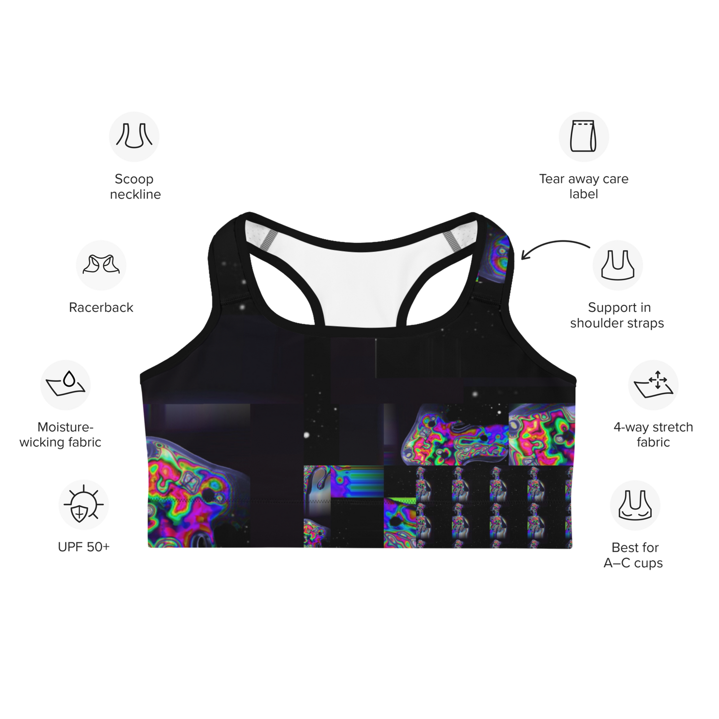 Mushroom Sports bra