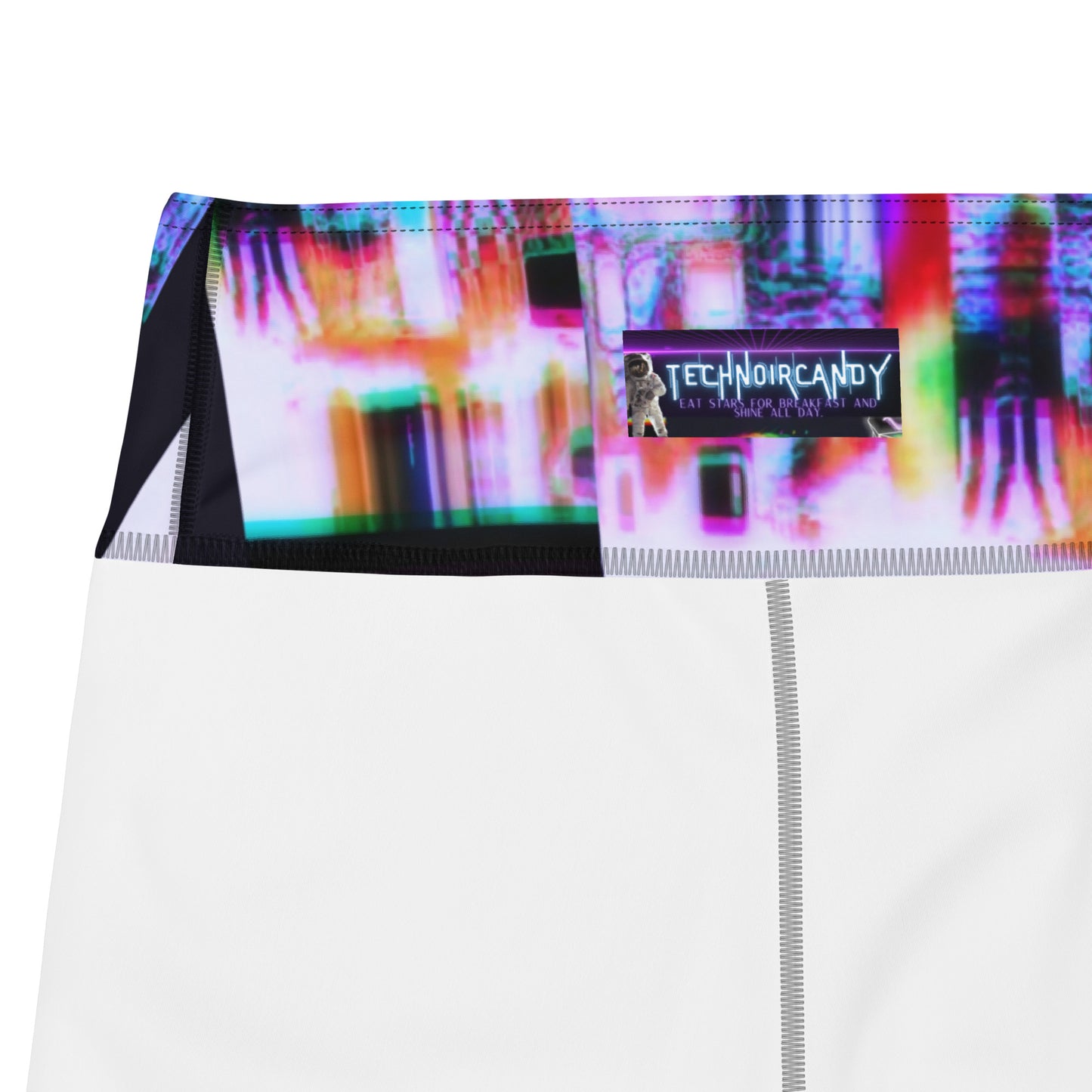 Ultra Violet 64 Bit God Yoga Leggings