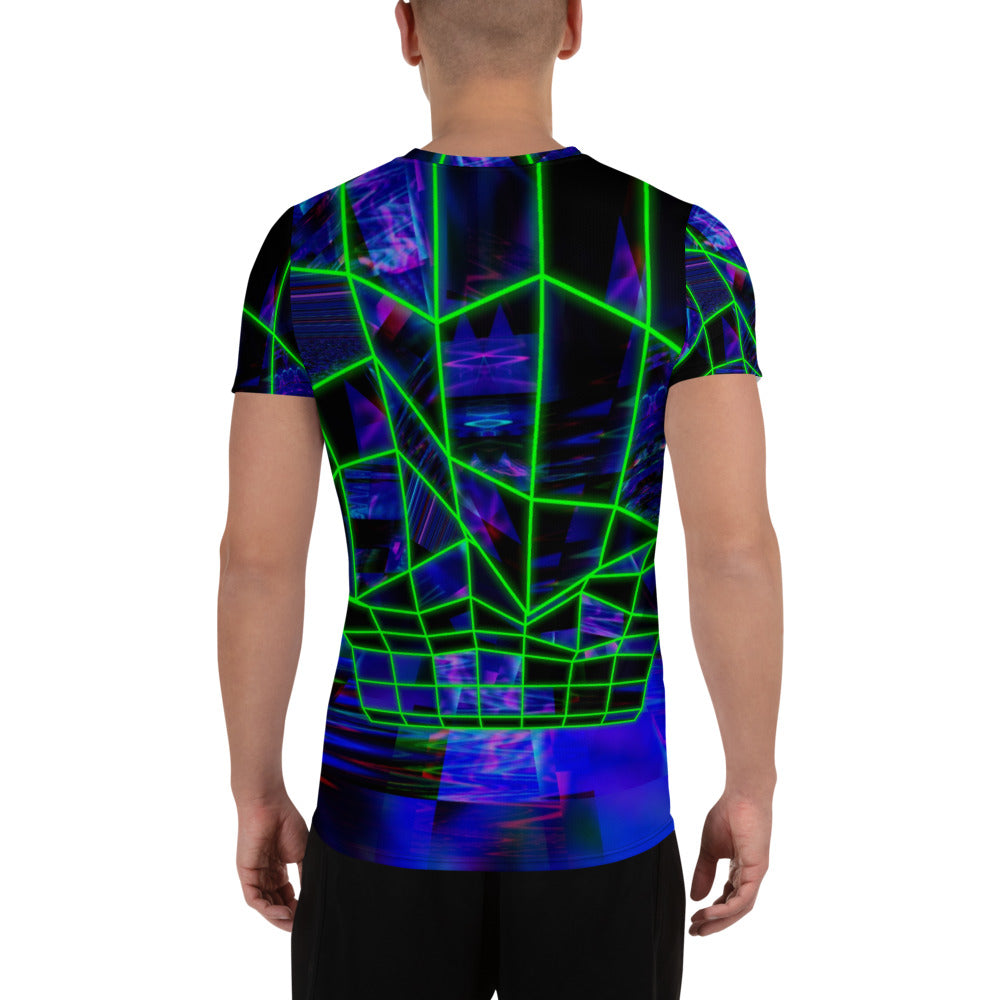 Machine Dream All-Over Print Men's Athletic T-shirt
