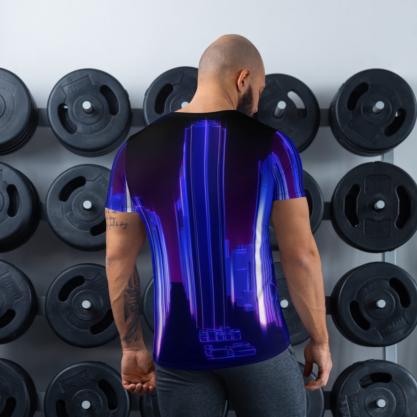 Ultra LoFi All-Over Print Men's Athletic T-shirt