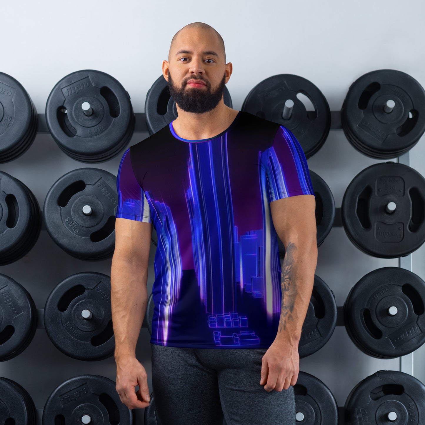 Ultra LoFi All-Over Print Men's Athletic T-shirt