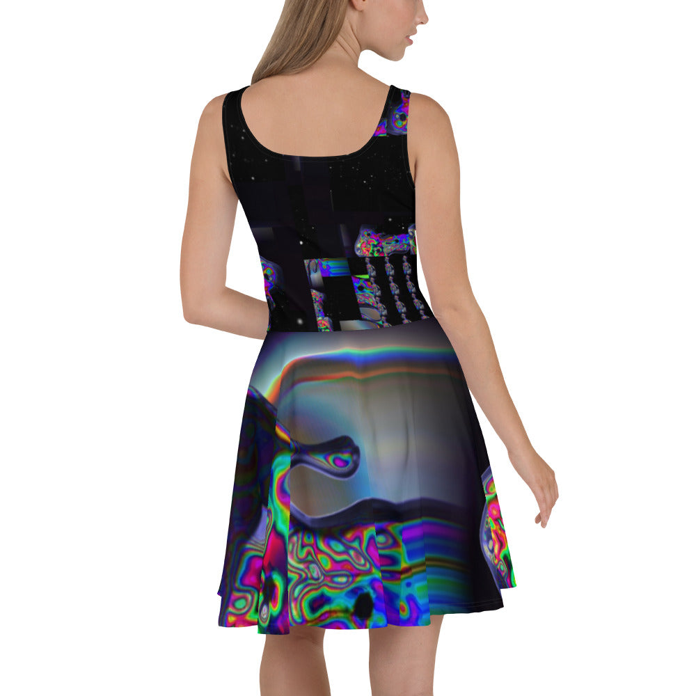 Mushroom Skater Dress