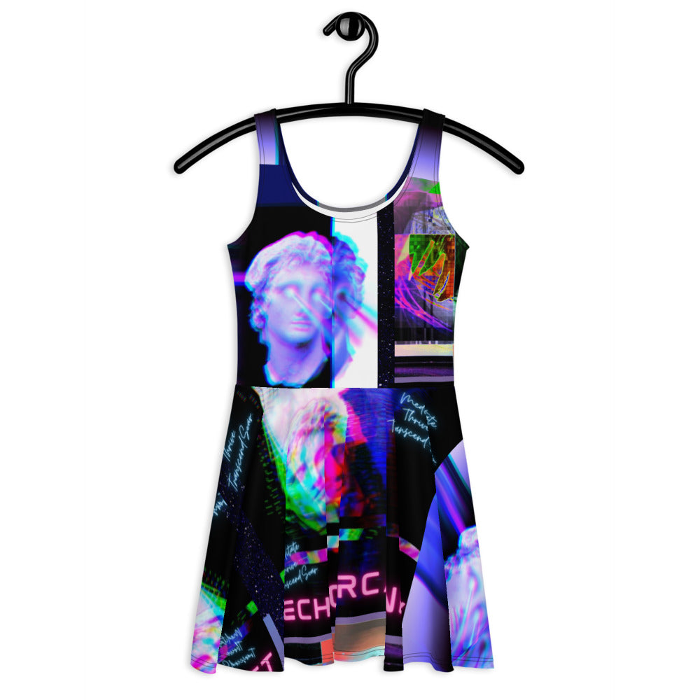 Deja vu David Skater Dress