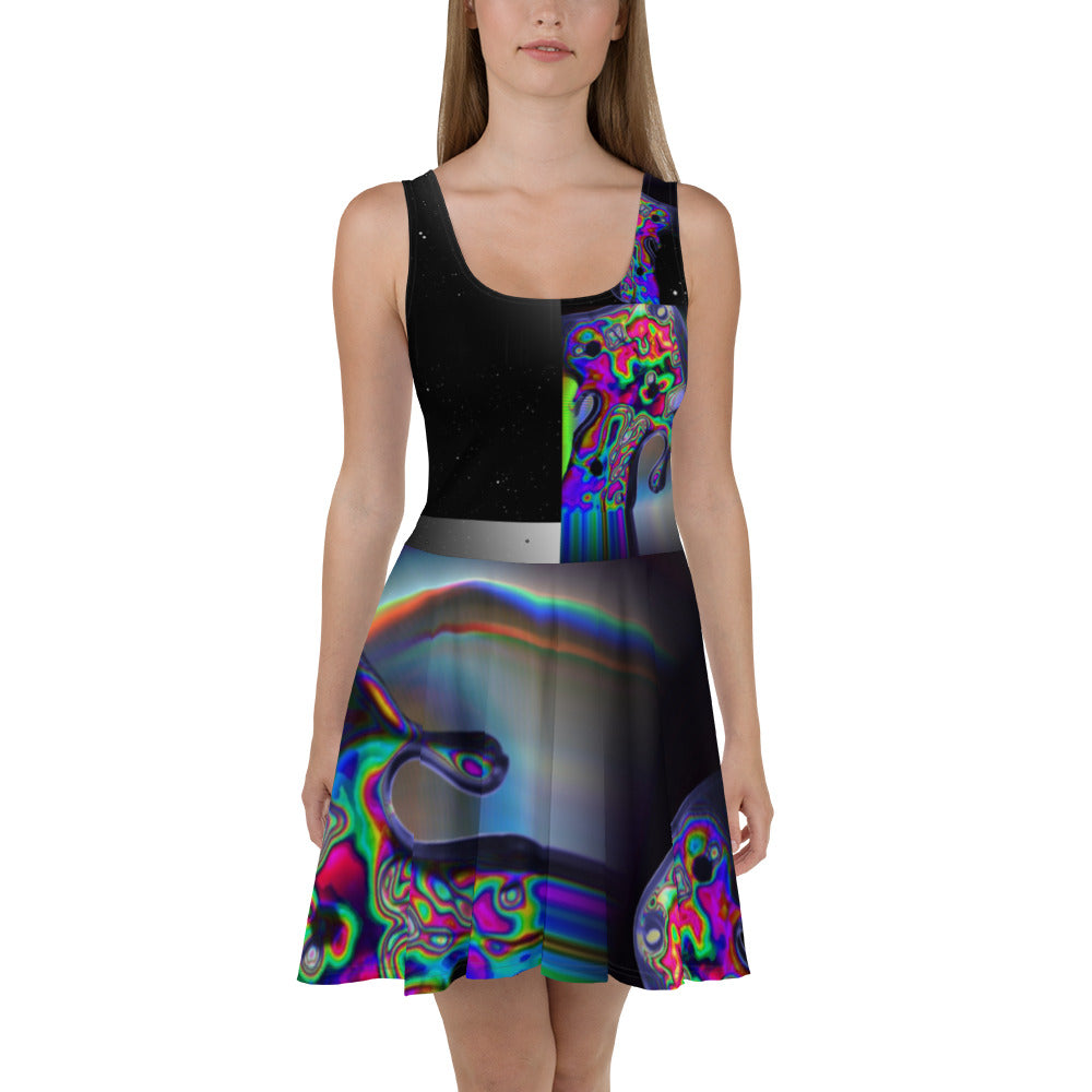 Mushroom Skater Dress