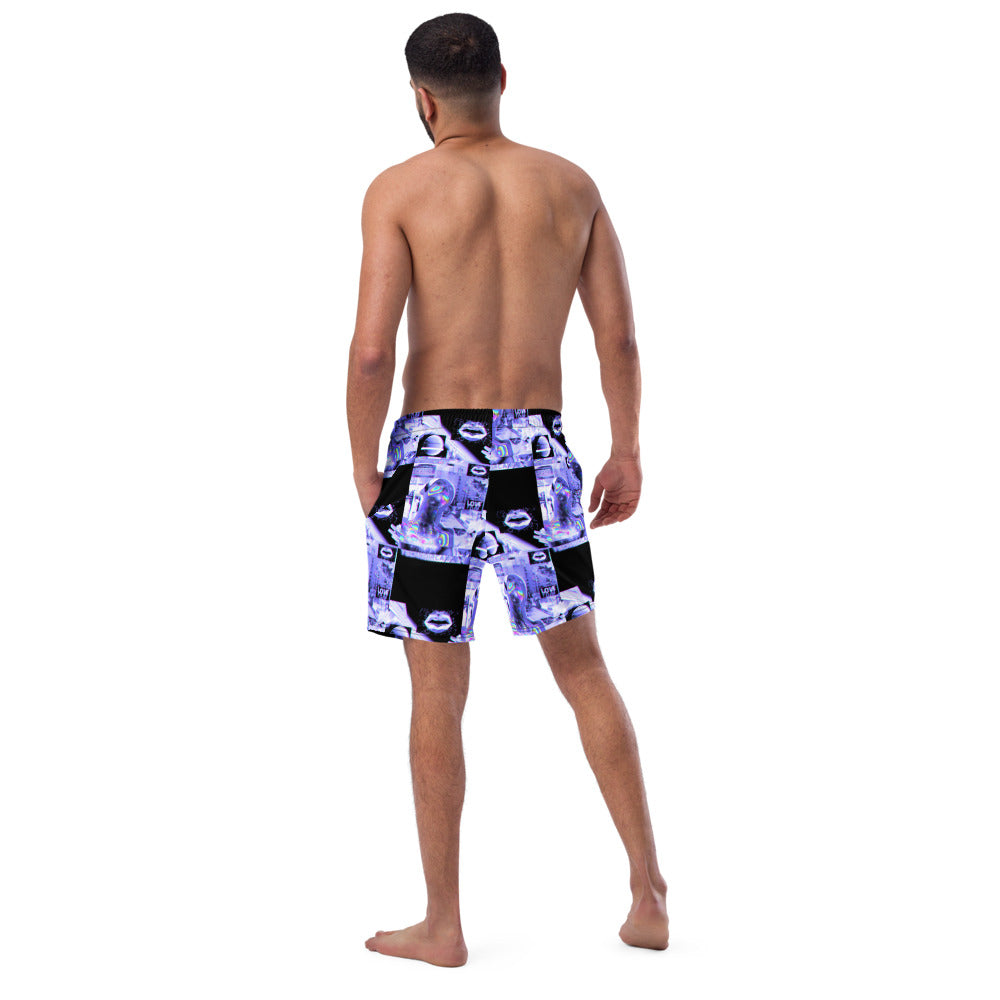 Love in the Metaverse Men's Swim Trunks