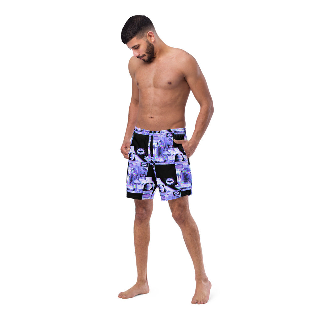 Love in the Metaverse Men's Swim Trunks
