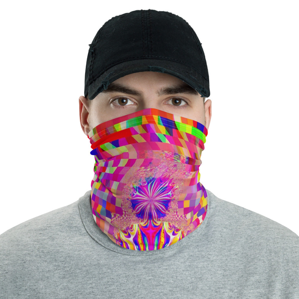 Hologrammatron Ninja Neck Gaiter Mask Balaclava Face Shield