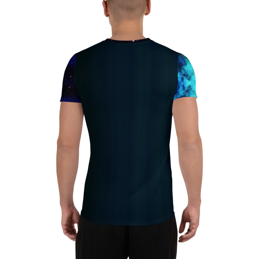 Cosmic Calibration All-Over Print Men's Athletic T-shirt
