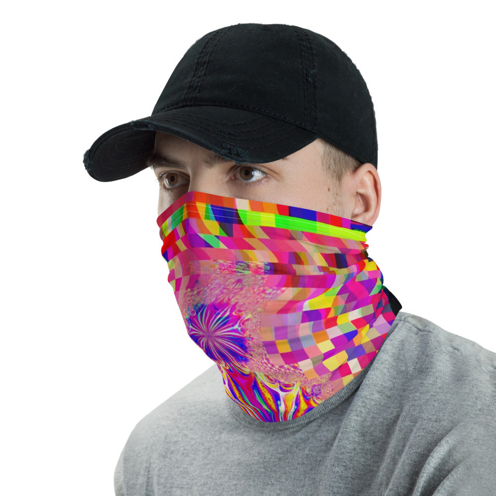Hologrammatron Ninja Neck Gaiter Mask Balaclava Face Shield