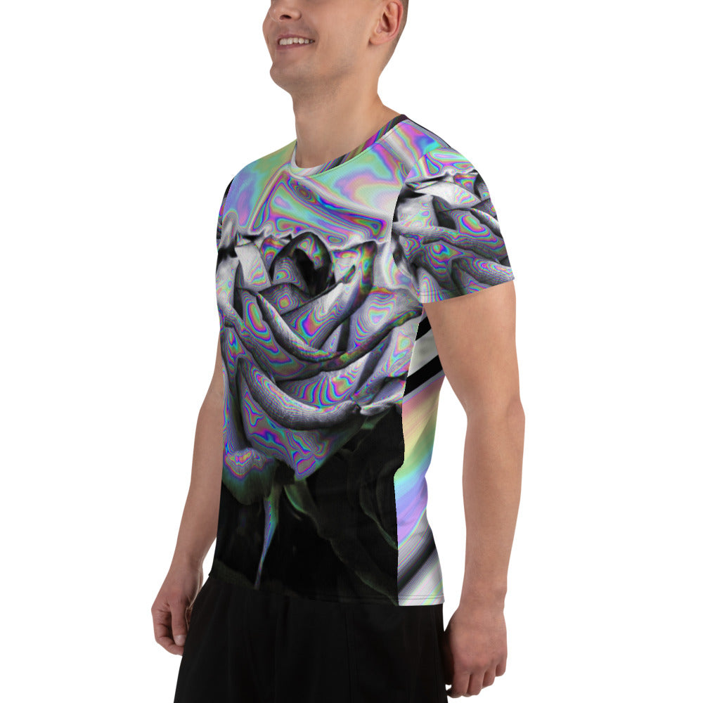 Noir & Boujee All-Over Print Men's Athletic T-shirt