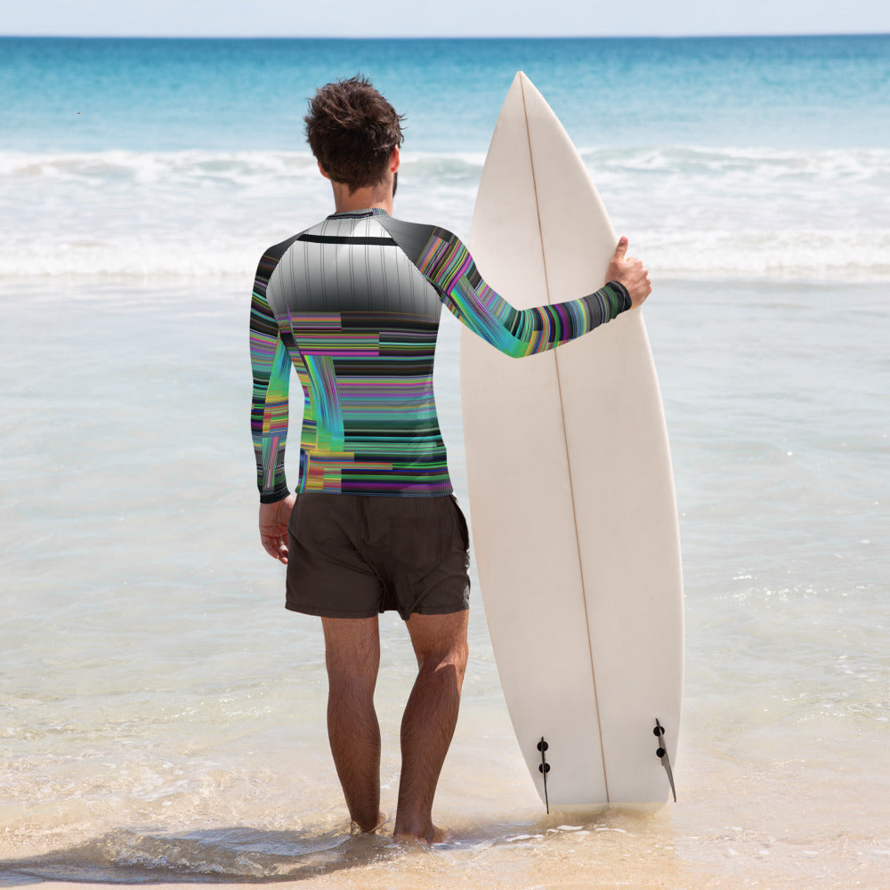 Superposition & Wavelengths Men's Rash Guard