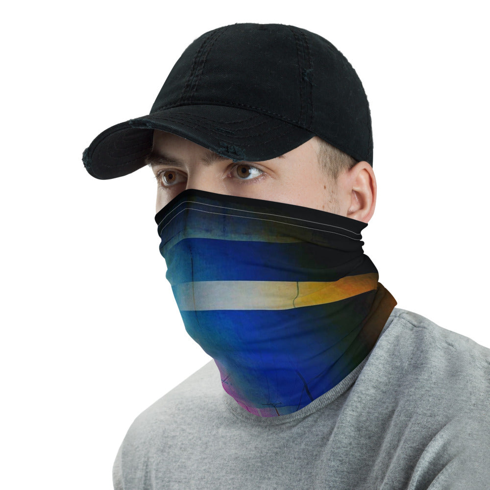 SYNAPSE Glitch Art Ninja Neck Gaiter Mask