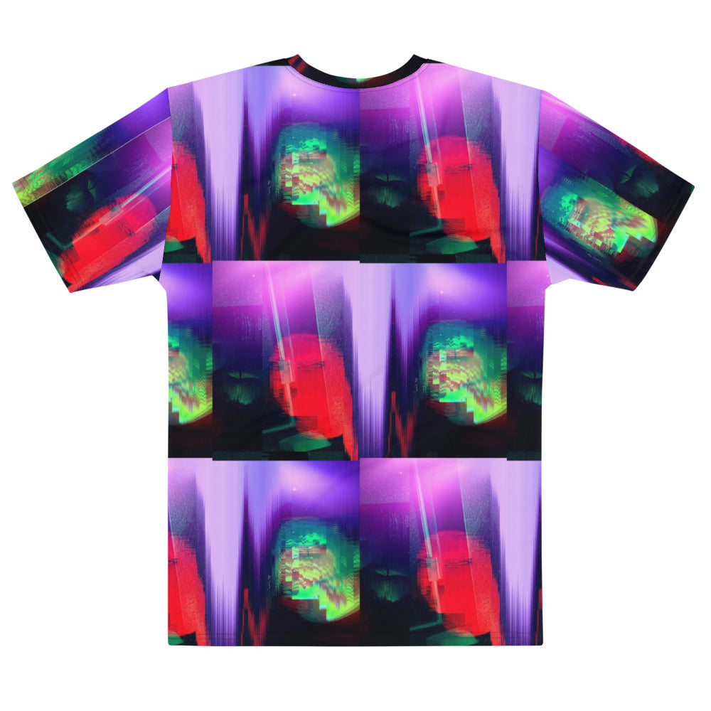 Mermaid Tag Glitch Luminescent Men's T-shirt