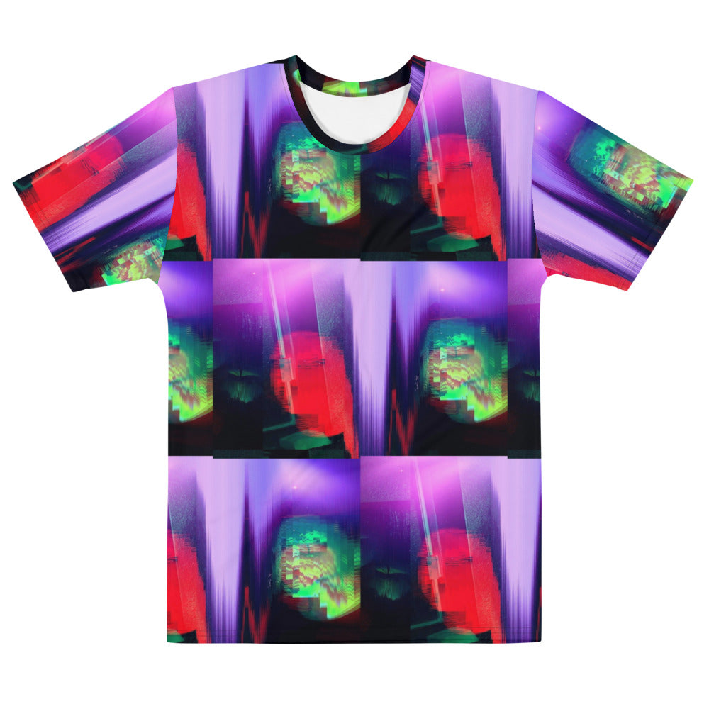 Mermaid Tag Glitch Luminescent Men's T-shirt