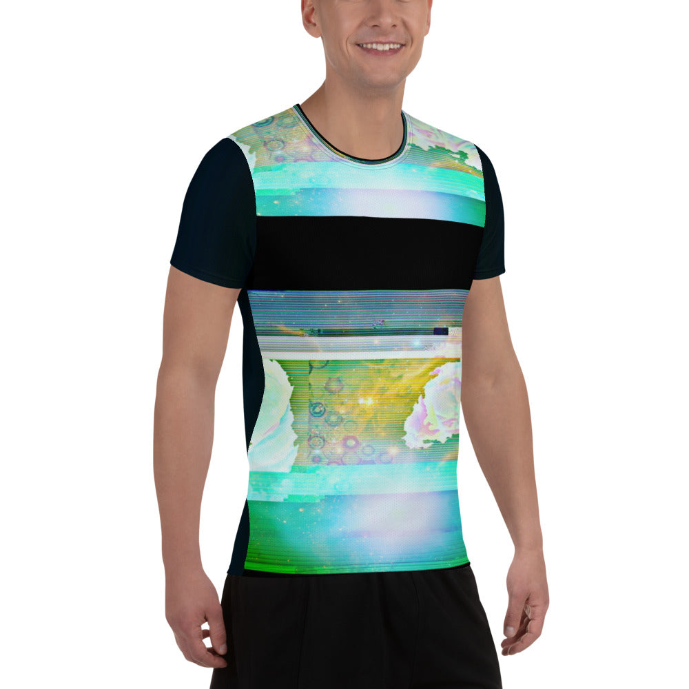 Tardigrade Space Dream All-Over Print Men's Athletic T-shirt