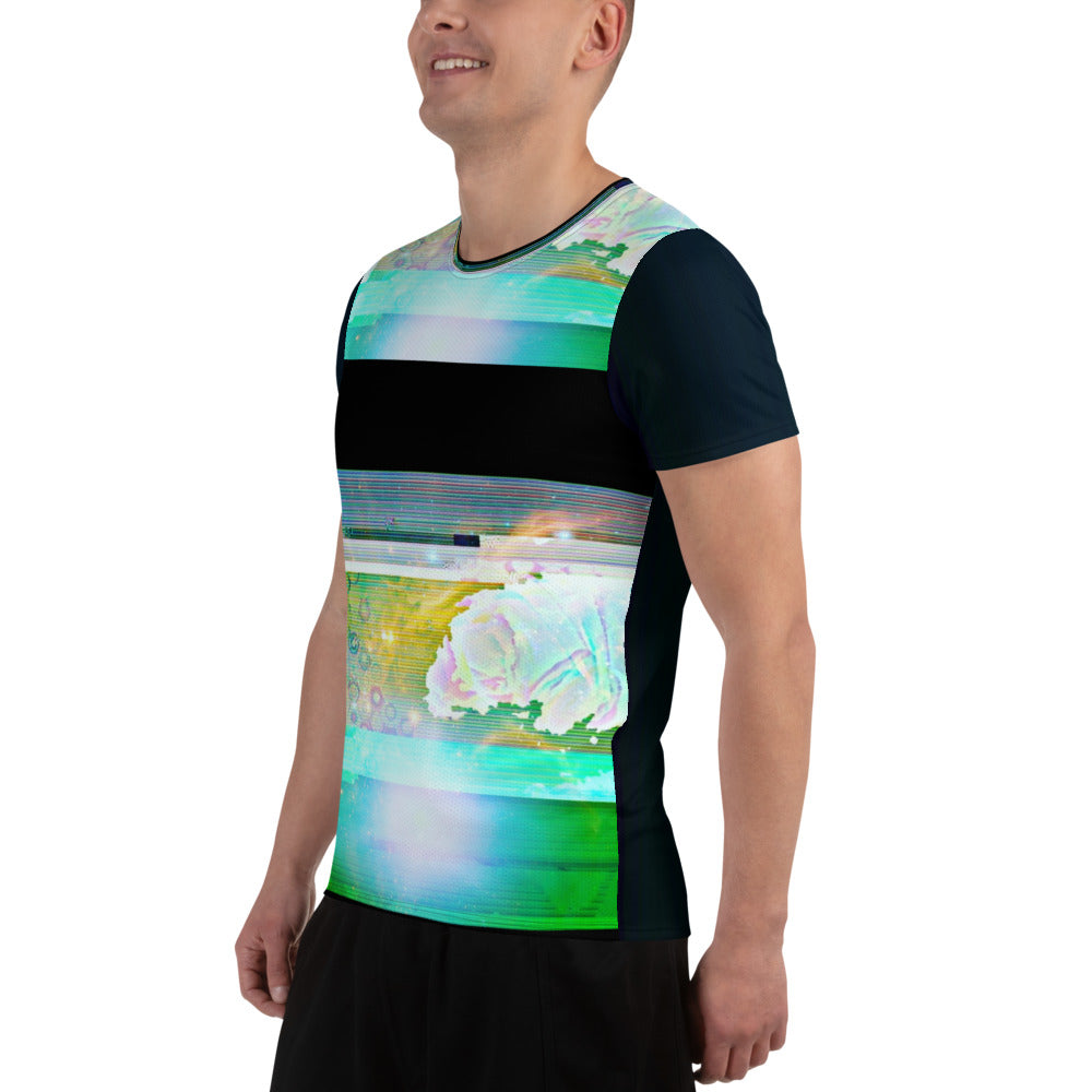 Tardigrade Space Dream All-Over Print Men's Athletic T-shirt