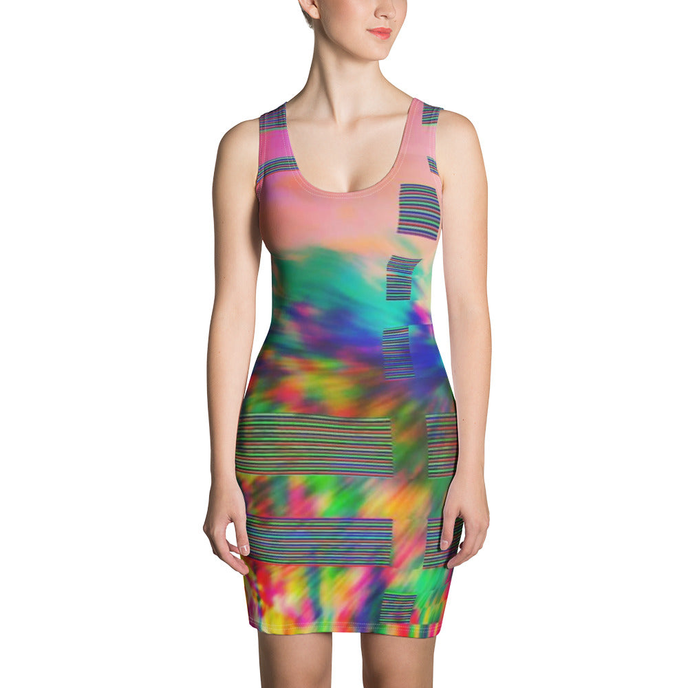 Analog Wonder Reflection Glitch Dress