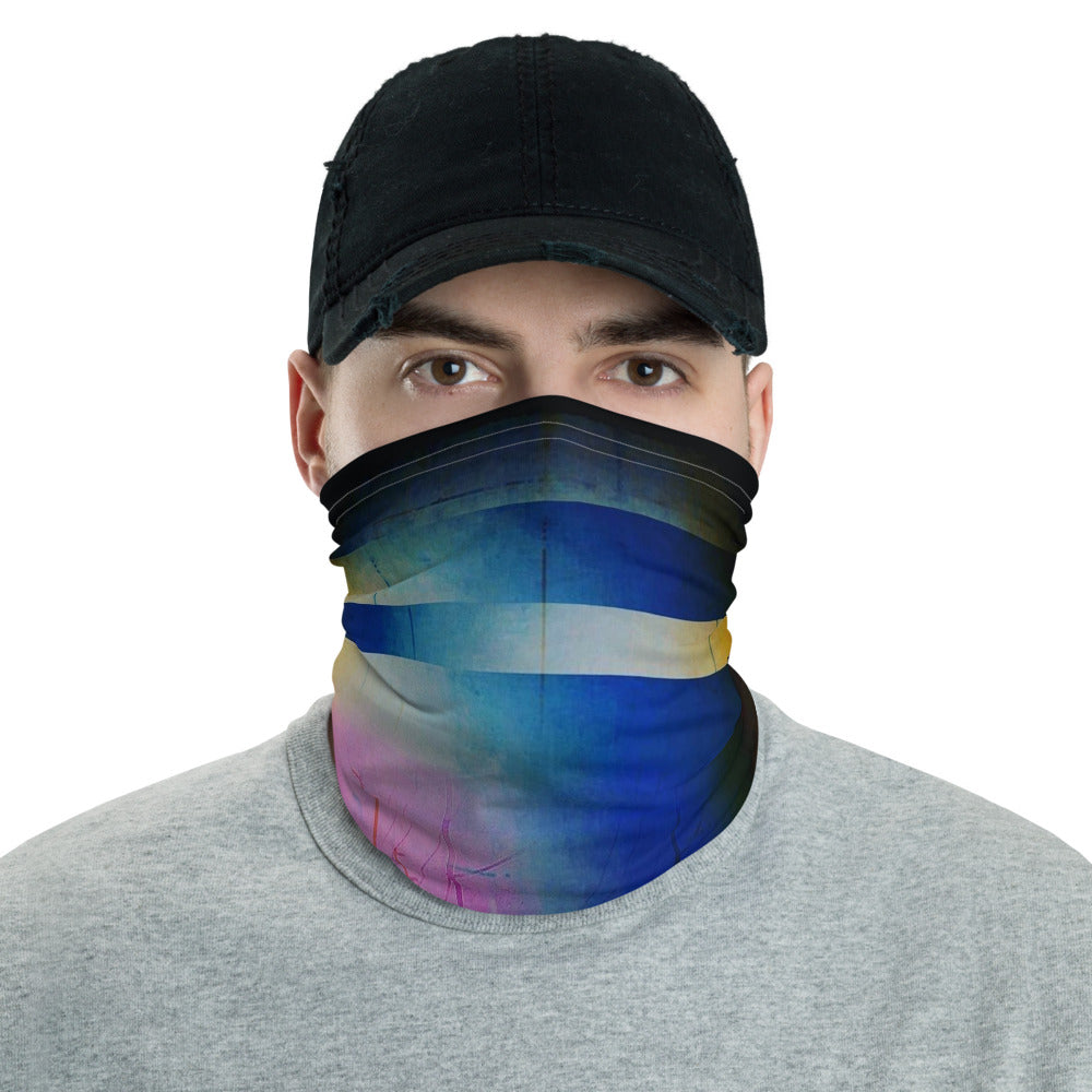 SYNAPSE Glitch Art Ninja Neck Gaiter Mask