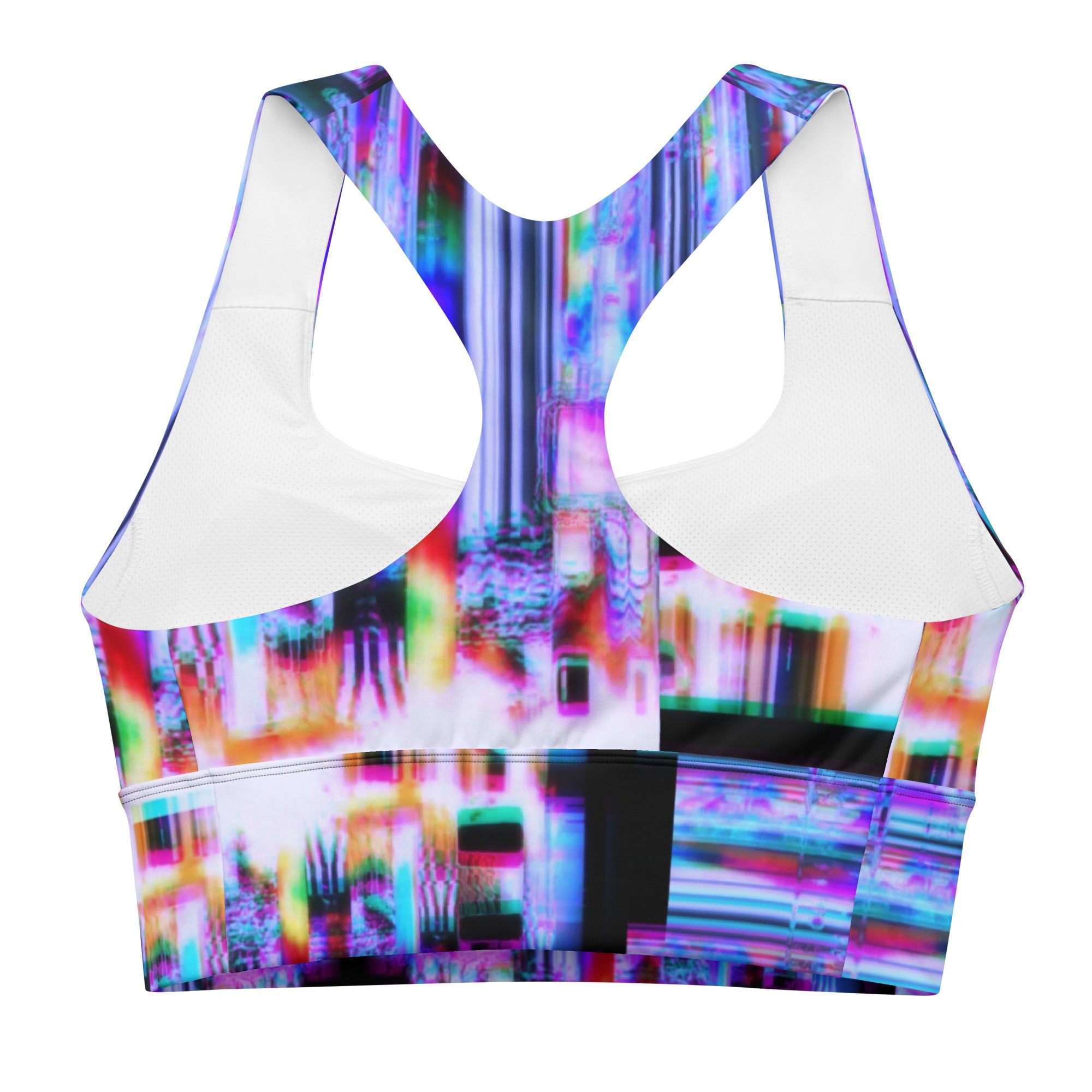 Ultra Violet 64 Bit God Longline Sports Bra