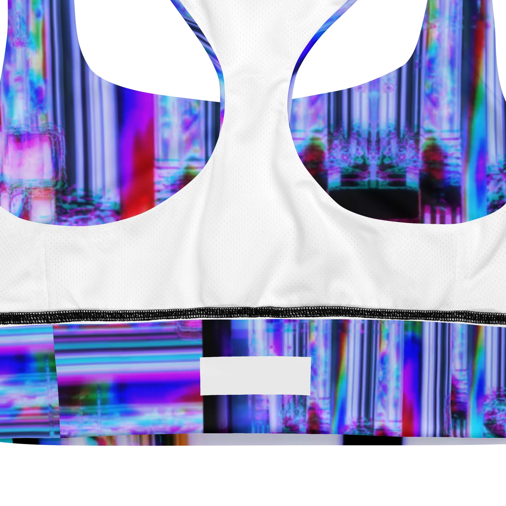 Ultra Violet 64 Bit God Longline Sports Bra