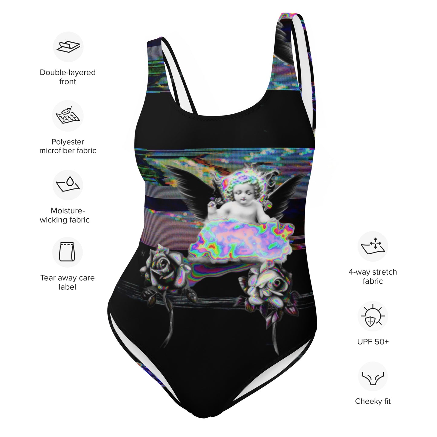 Wicked Games : Neon Eros One-Piece Swimsuit