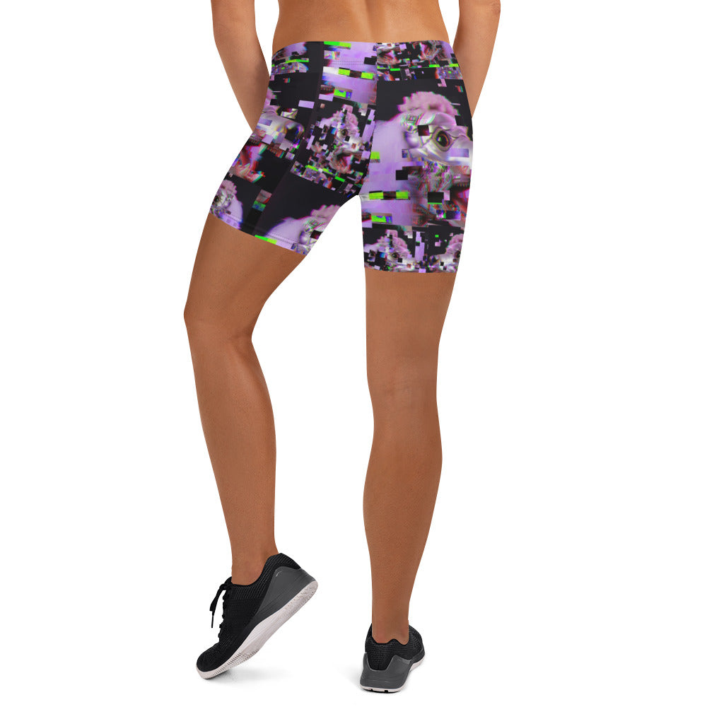 Poodle Glitch Shorts