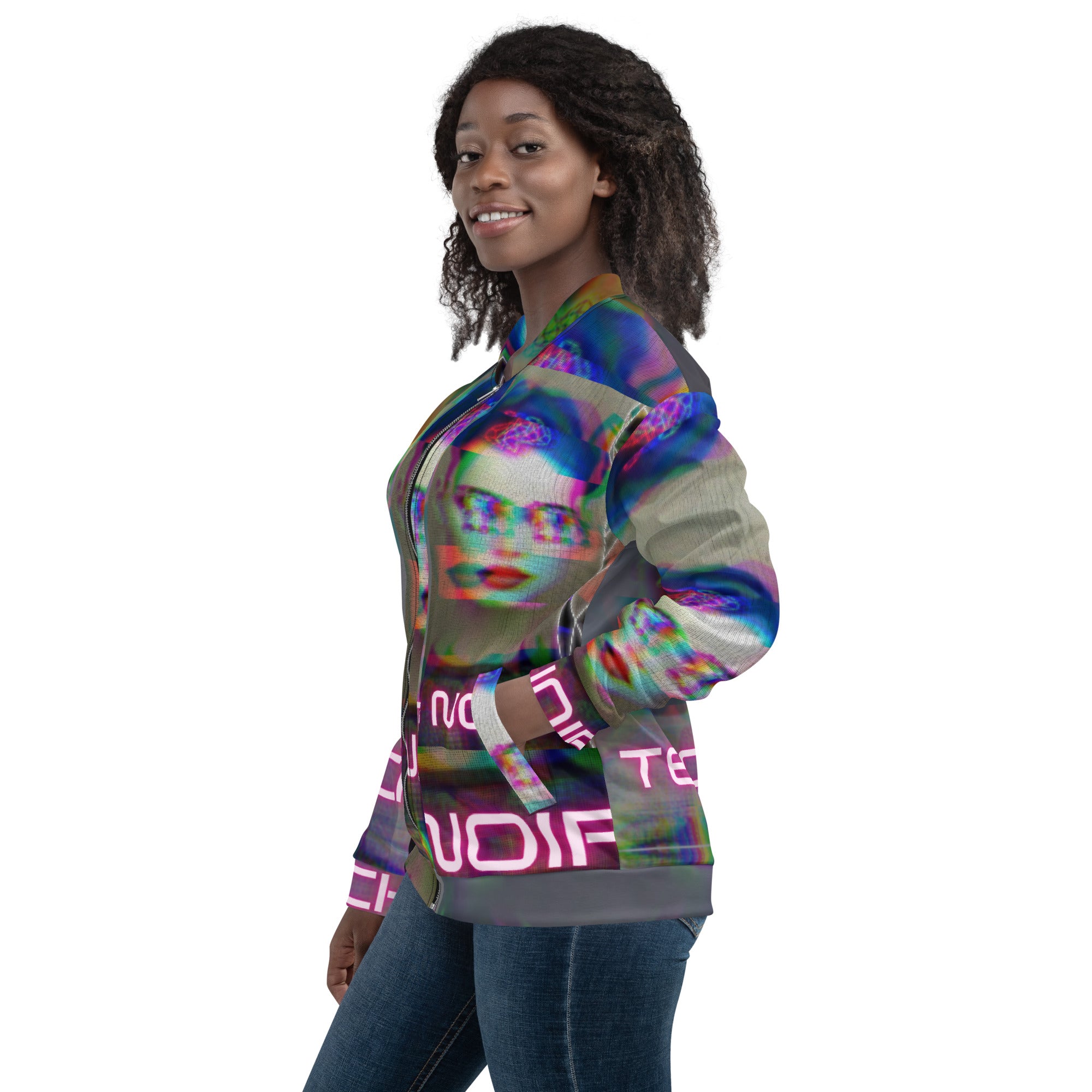 Diamond Age Gummy Cyborg Bomber Jacket