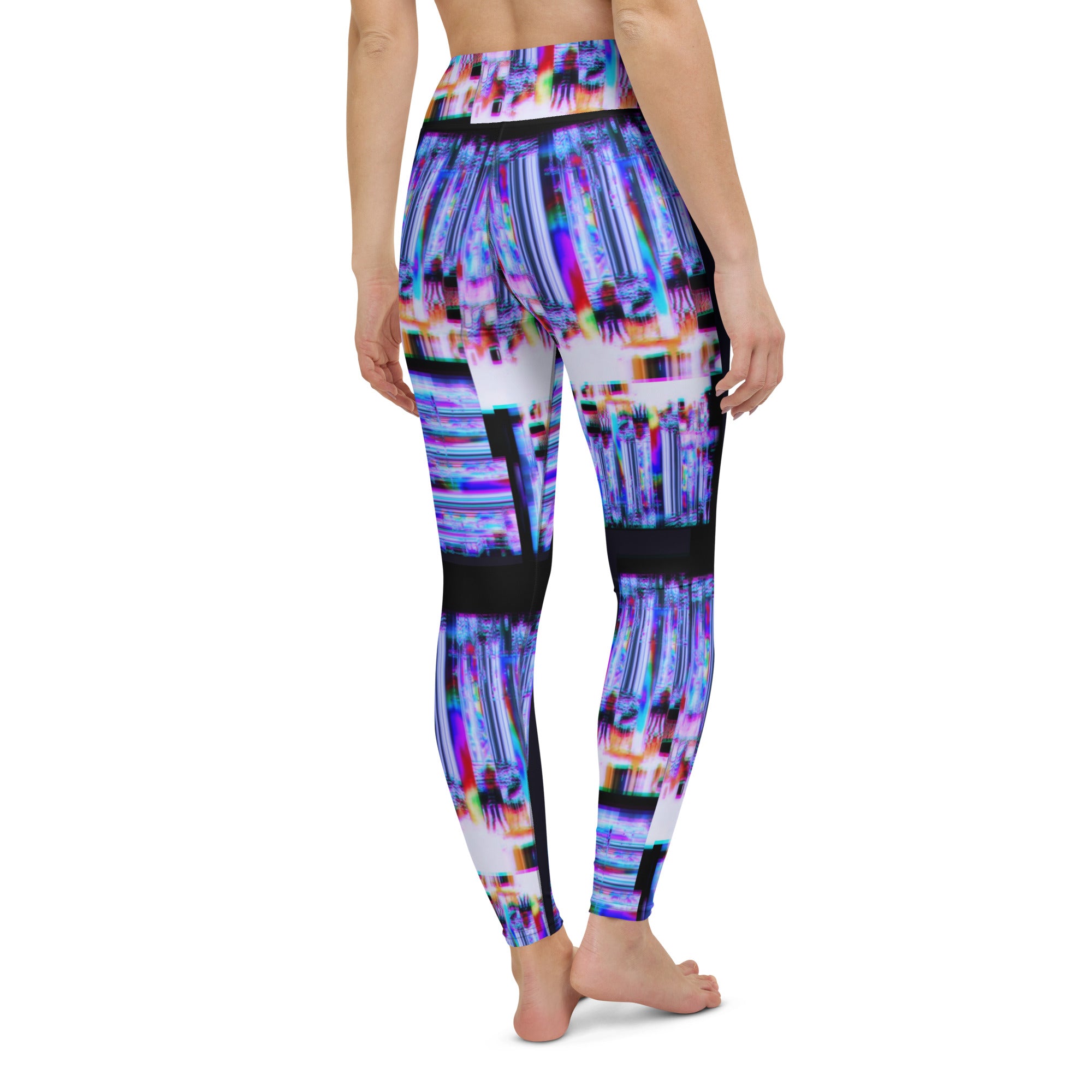 Ultra Violet 64 Bit God Yoga Leggings