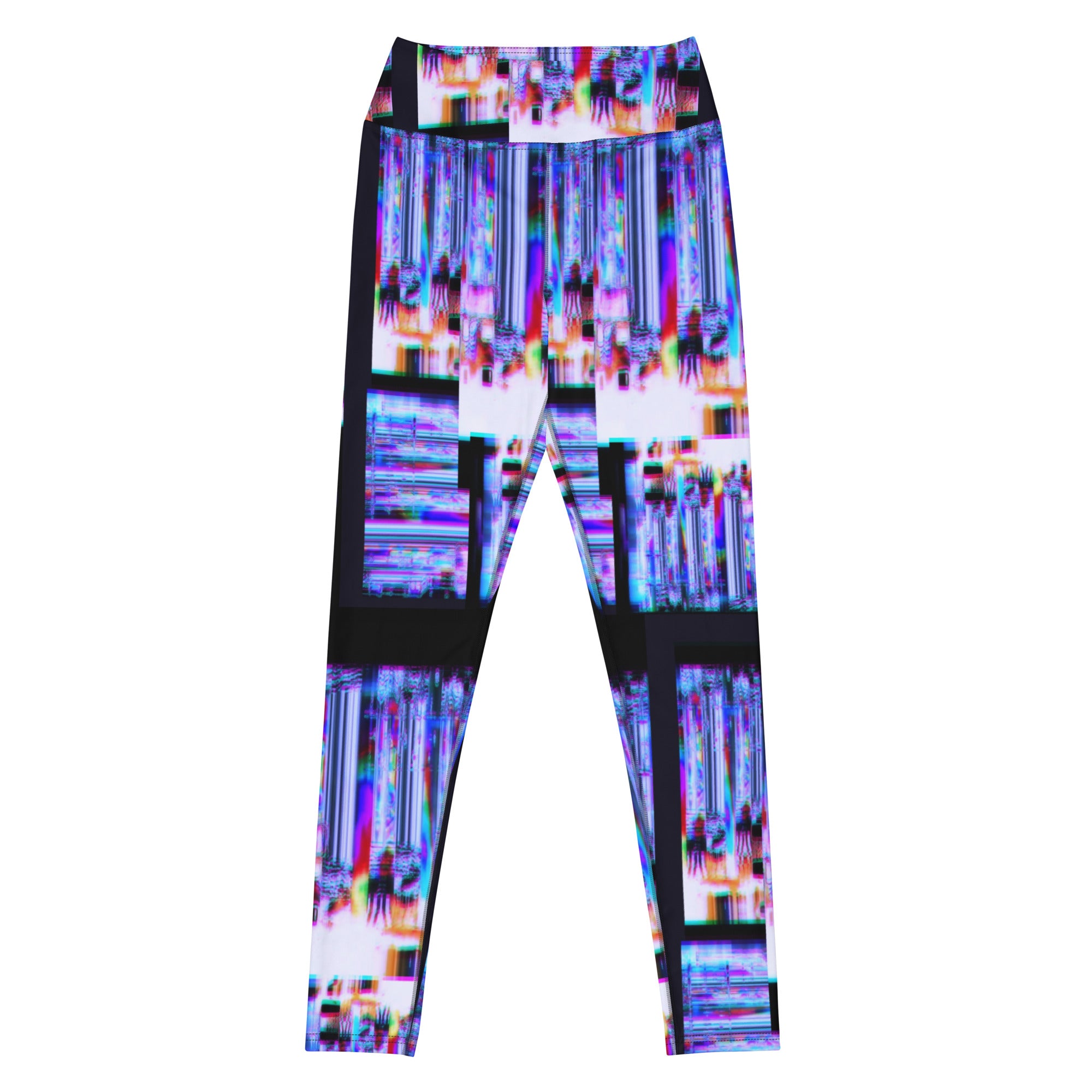 Ultra Violet 64 Bit God Yoga Leggings