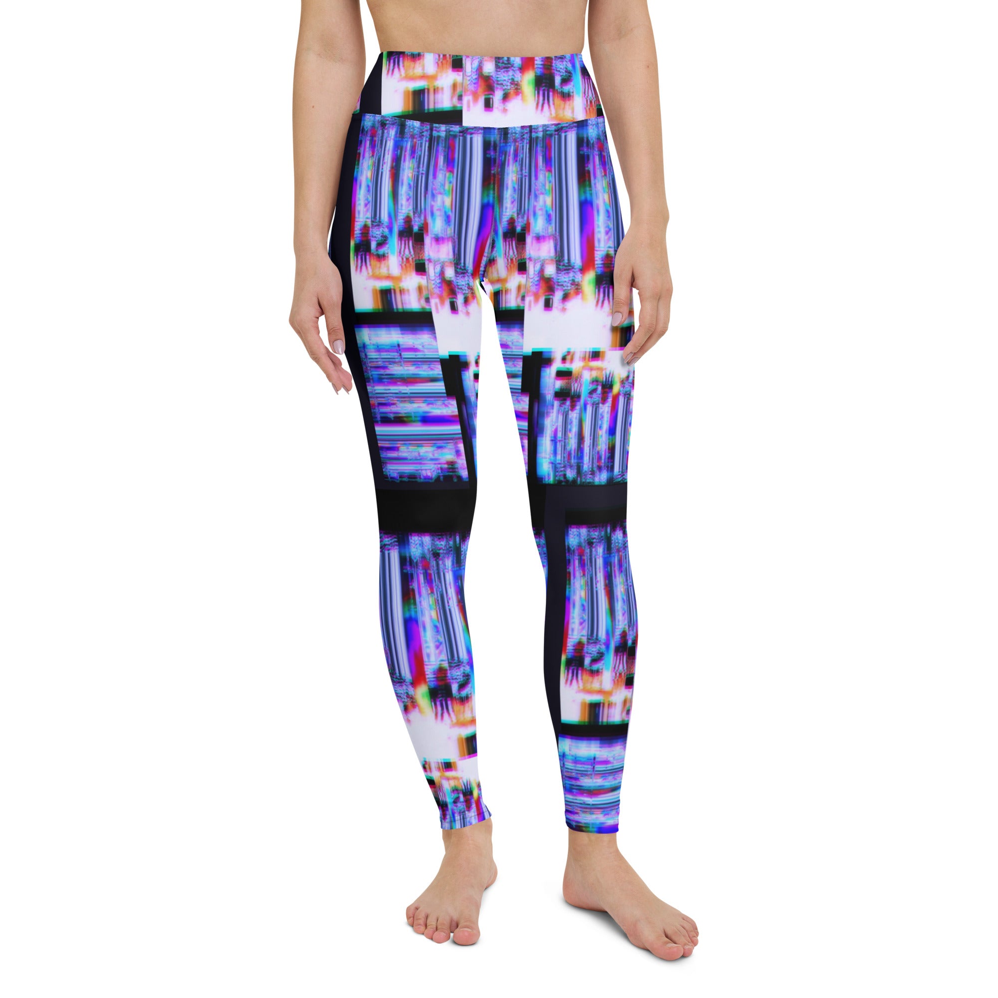 Ultra Violet 64 Bit God Yoga Leggings