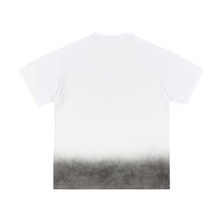 Metal Twins Vintage Washed  Gradient  T-Shirt - 250 GSM