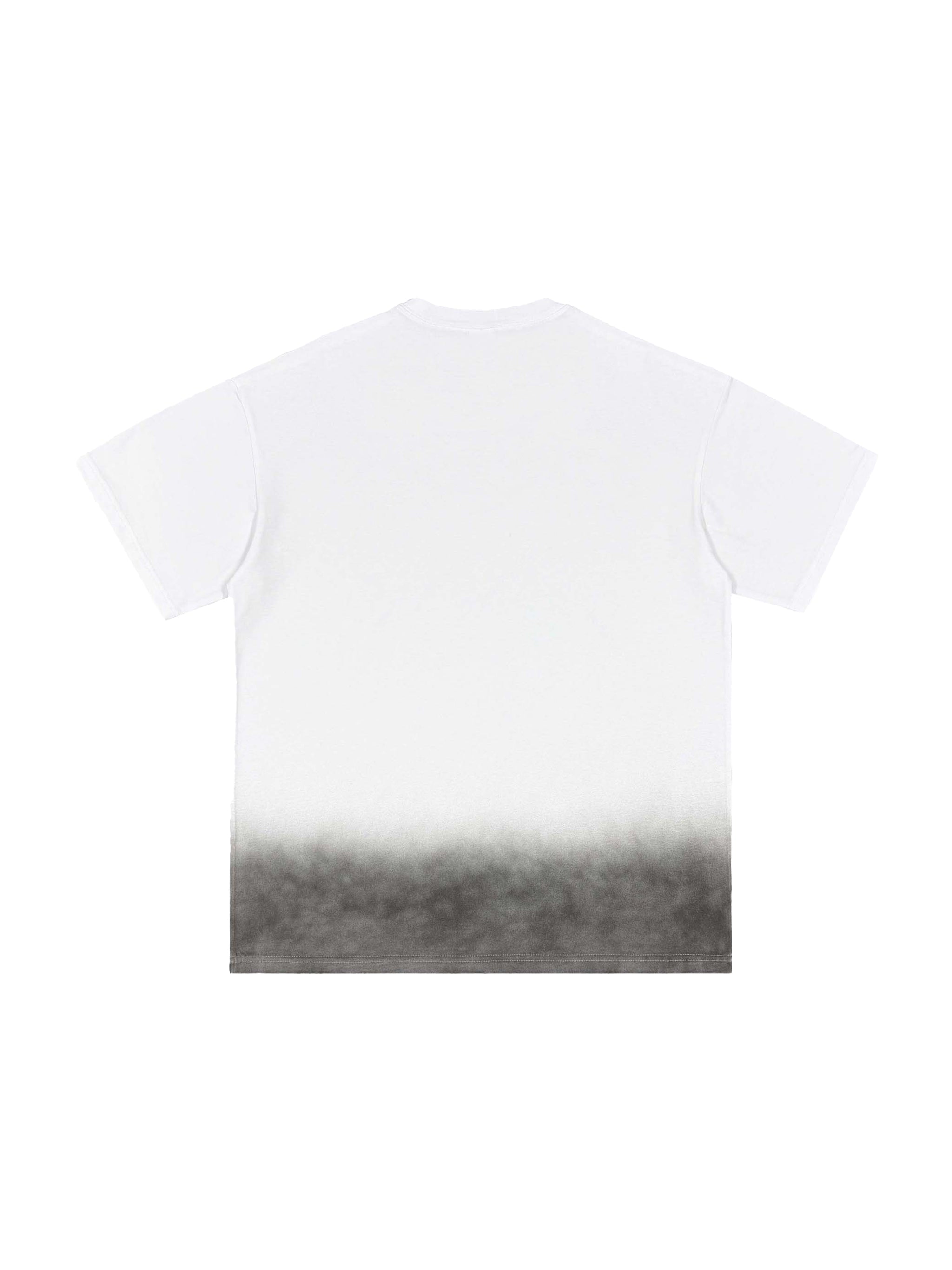 Metal Twins Vintage Washed  Gradient  T-Shirt - 250 GSM