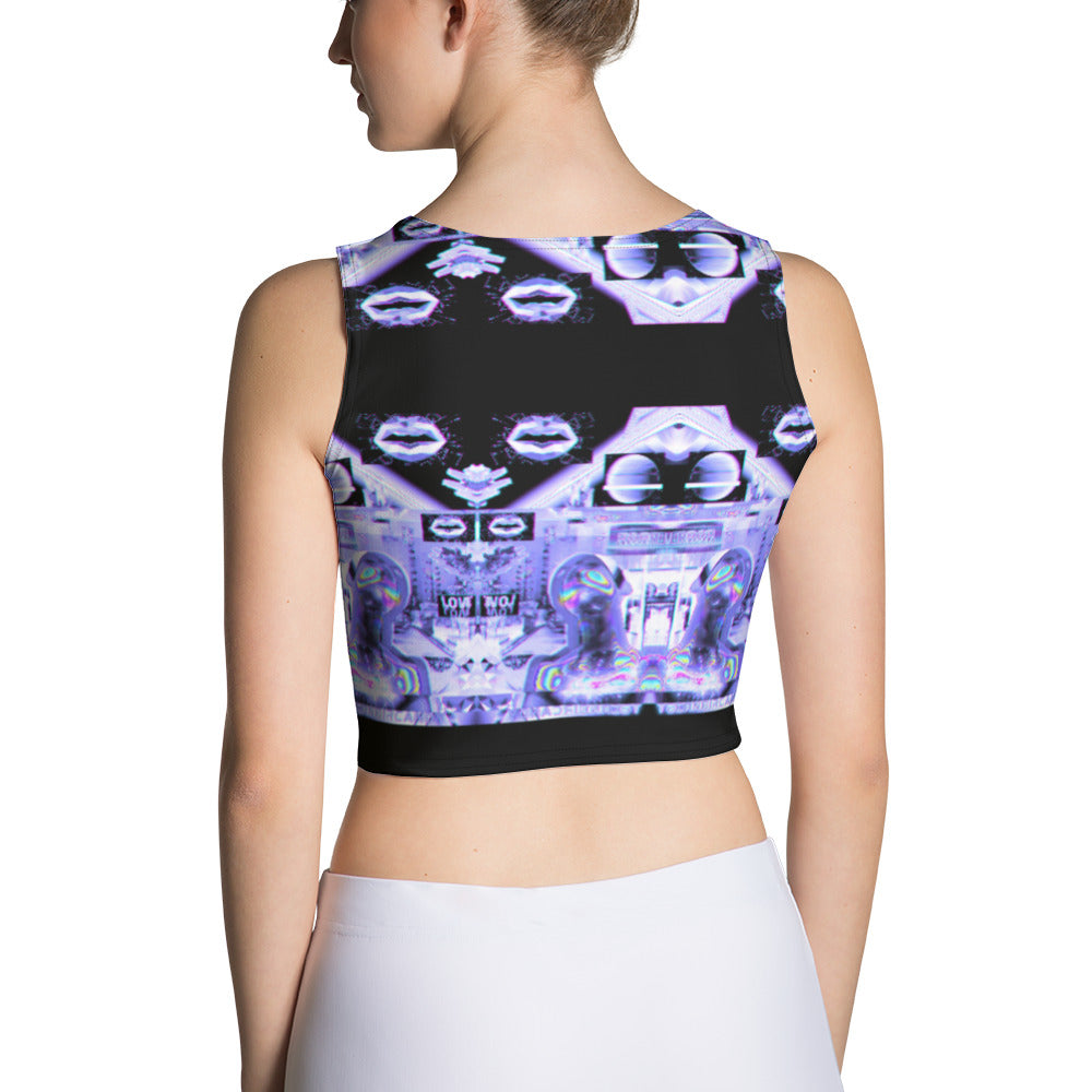 Love in the Metaverse Crop Top