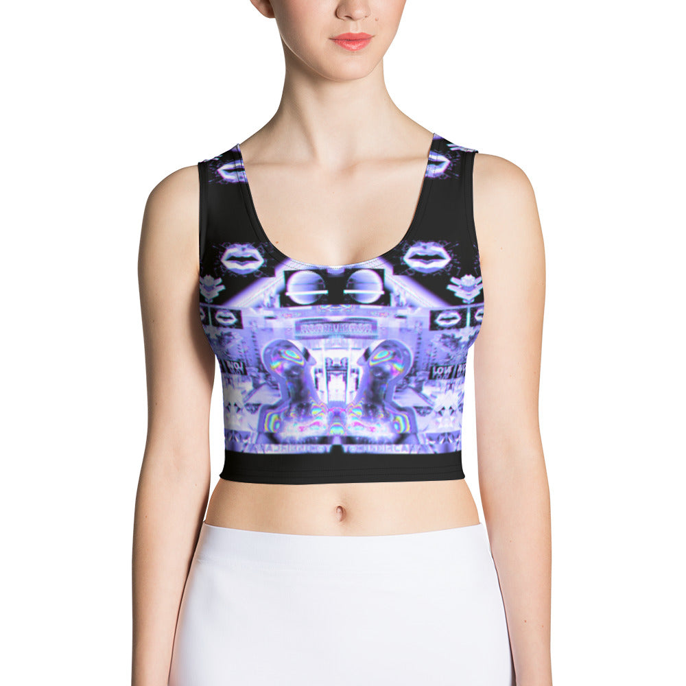 Love in the Metaverse Crop Top