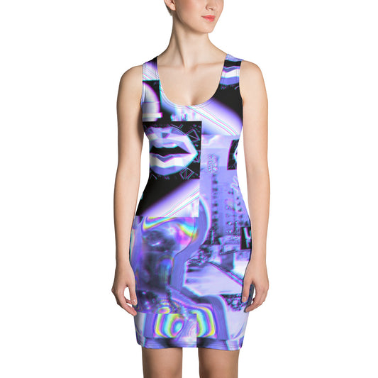 Love in the Metaverse Sublimation Cut & Sew Dress