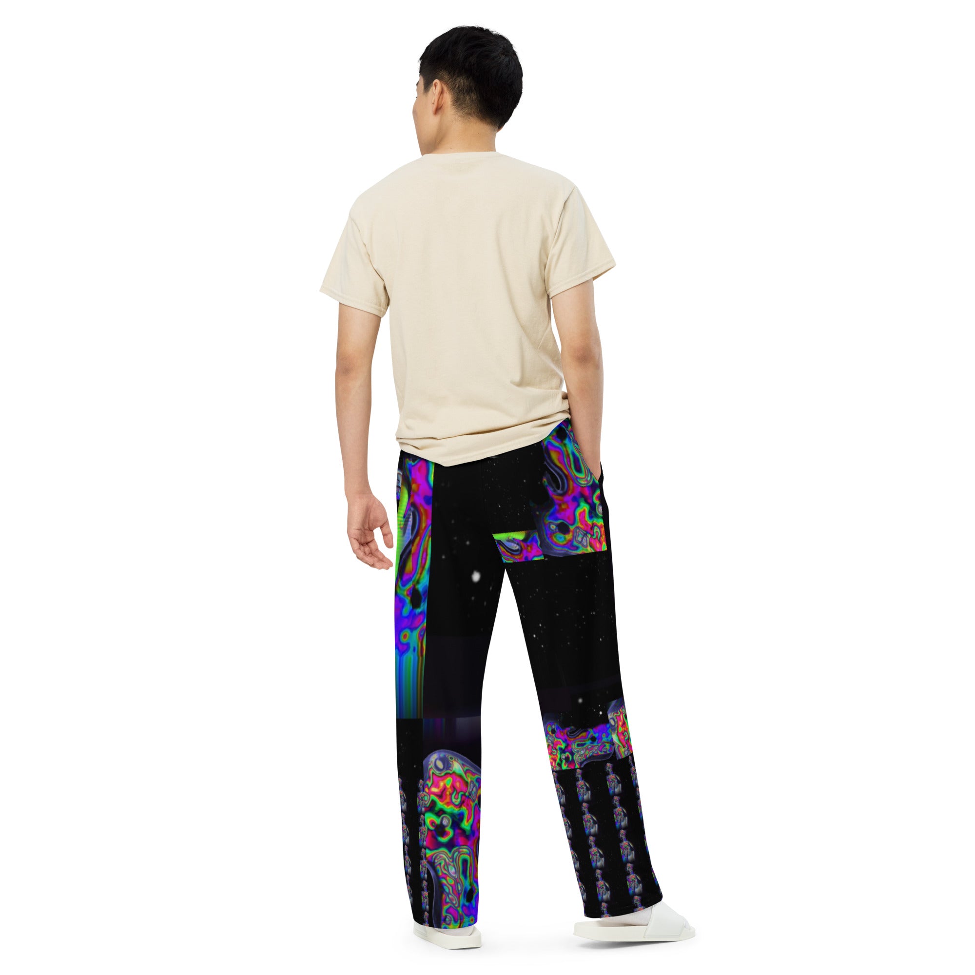 MUSHROOM Wide-leg pants