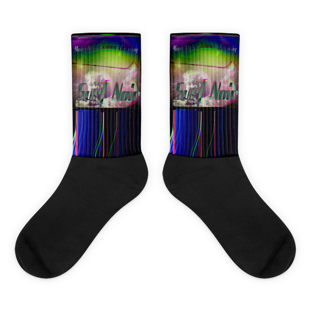 Surf Noir Socks