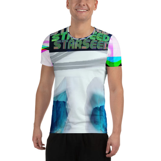 Quantum Starseed All-Over Print Men's Athletic T-shirt