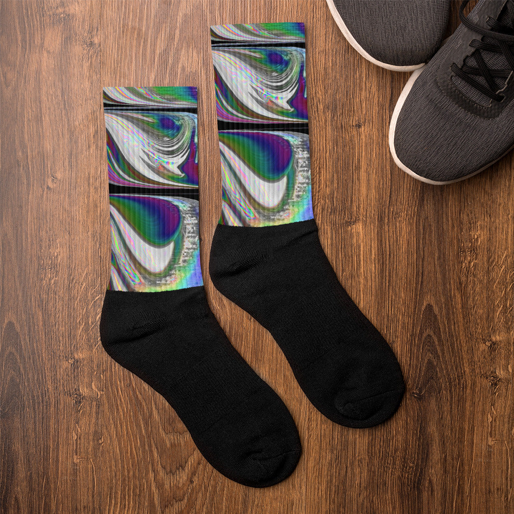 Chrome Cloudships Socks