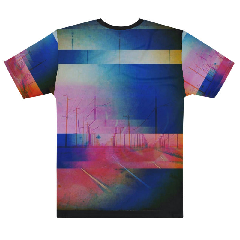 SYNAPSE Glitch California Roads Men's T-shirt