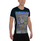 Space Donuts All-Over Print Men's Athletic T-shirt