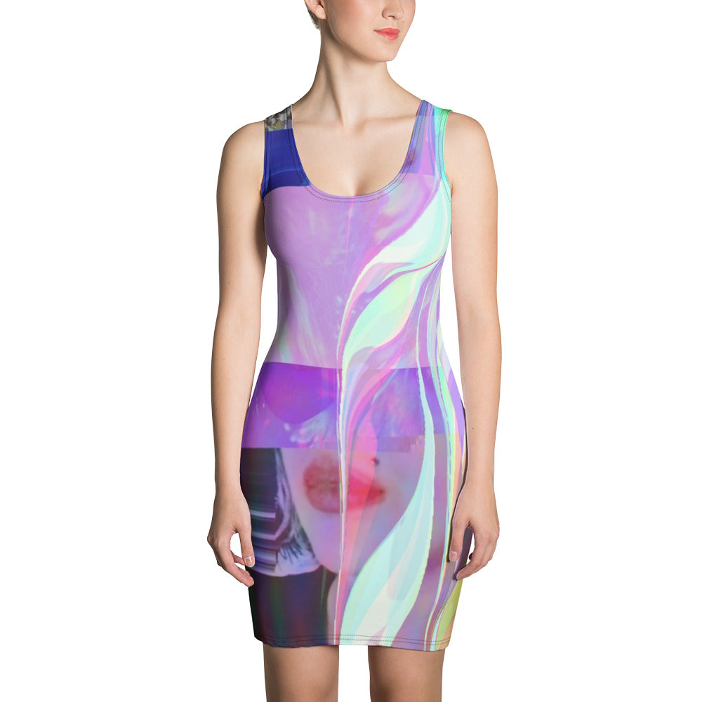 Space Lilith Sublimation Cut & Sew Dress